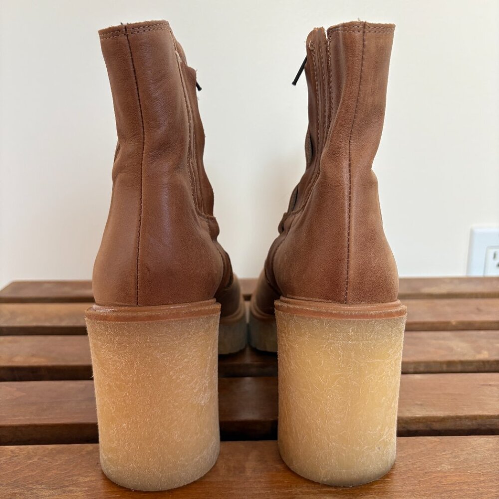 Free People Tan Heeled Boots - Picture 5 of 7